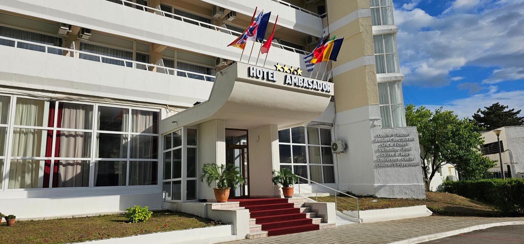 Hotel Ambasador Mamaia Exterior foto